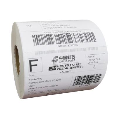 China Custom Heat Sensitive Self Adhesive Printing Product Sticker Packaging Label for sale