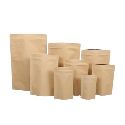 China Custom Shopping Paper Food Recyclable Kraft Paper Bag Bolsas de Paper for sale