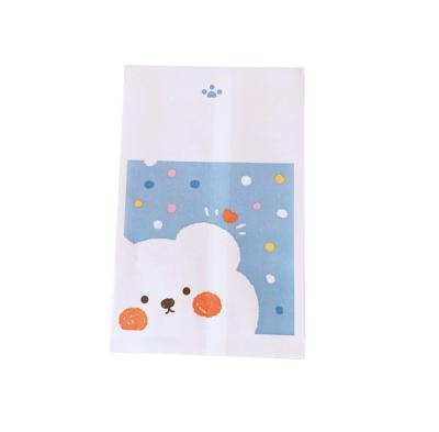 China Korean version handmade contracted INS wind paper storage bag mini cartoon cloud cute bear paper bag pose for decorating props for sale