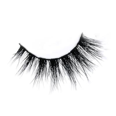 China Wholesale Private Label Long Natural Mink Lashes Natural 3d Mink Eyelashes for sale