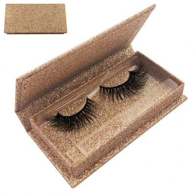 China Custom Premium 3D Mink Eyelashes Vendor Long Strip Packaging Box Natural Low Price for sale