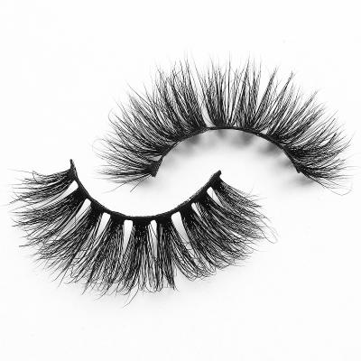 China Long Mink Fur Eyelash High Quality Professional Natural 3D Mink Eyelashes Vendor for sale