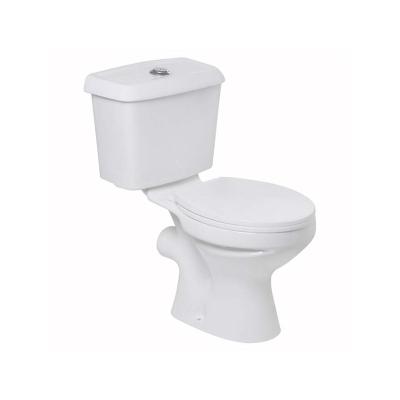 China Modern High Quality Sanitary Ceramic Floor WC Matte White Toilet Bowl Ware Two Piece Toilet Bowl for sale