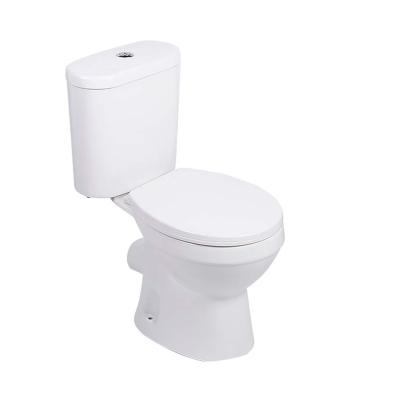 China Modern WC Sanitary Toilet Bowl Bathroom Ware Gold Plated Luxury Ceramic Toilet For Sale Two Piece Toilet for sale