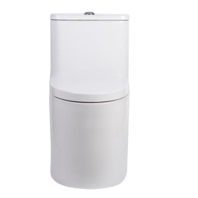 China Bathroom Equipment Bathroom Accessories Classic Ceramic Closestool One Piece Toilet for sale