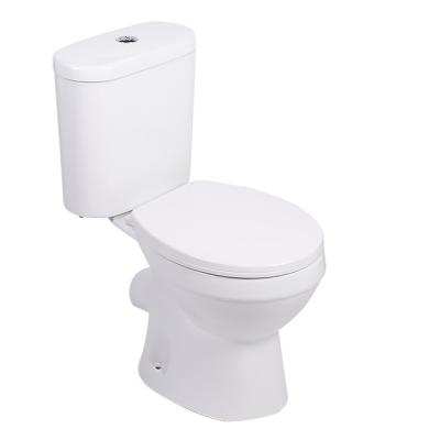 China Good Price Modern Bathroom Product Open Top Water Tank Water Closet Two Piece Toilet for sale