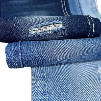 China High Quality Breathable Memory Jeans Fabric In Color Fabric Pure Cotton for sale