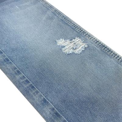 China Memory Cotton Polyester Spandex Denim Fabric Jeans Cotton for sale