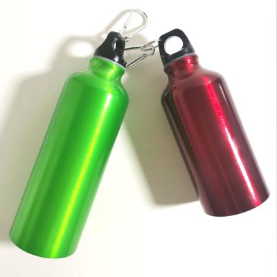 China Customized Sustainable Cheapest Promotional Colorful Reusable Food Grade Bicycle Metal Aluminum Water Bottle for sale