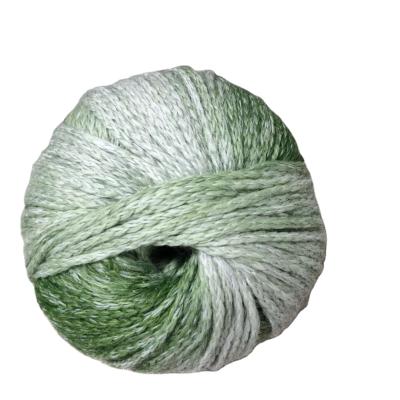 China Wholesale Zhonghuai Nylon Acrylic Mixed Tape Yarn Crochet Yarn for sale