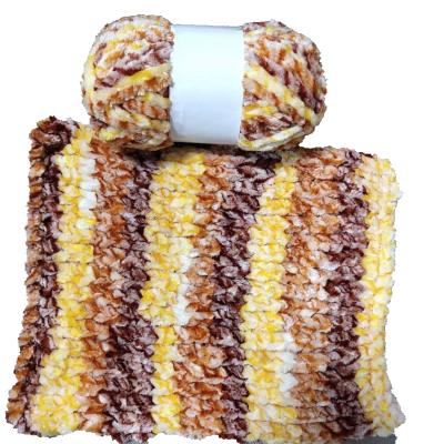 China High Tenacity 100% Polyester Chenille Yarn For Hand Knitting for sale