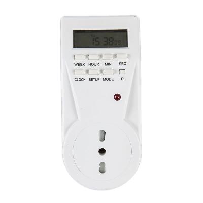 China Multifunctional Italy ETI-23A 7 Days Weekly Digital Timer Socket Outlet Programmable Automatic Switches For Home Appliance 230V/16A for sale