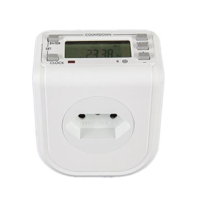 China Brazil Multifunctional ETB-68A 7 Days Weekly Digital Timer Socket Outlet Programmable Automatic Switches For Home Appliance 220V/10A for sale