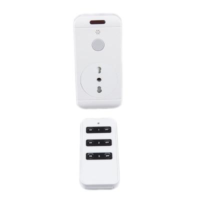 China RI-01A Italy Residential / Multi-Purpose Type Socket RF Wireless Remote Control Socket For Household Appliances (1 Socket +1 Remote Control) for sale