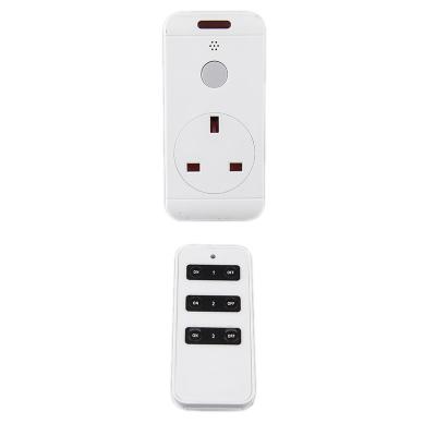 China Residential / General Purpose UK UK Type RE-01A England Plug Wireless Remote Control RF Socket For Household Appliances (1 Socket +1 Remote Control) for sale