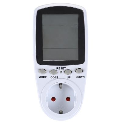 China EMG-17 Germany EU Plug Household Energy Electricity Meter Socket For Power Voltage Electricity Current Measurement EMG-17 Calculator Load for sale