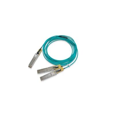 China Plastic LSZH MFS1S50-H005E 200Gb/s to Dual 100Gb/s IB HDR to 2*IB HDR100 QSFP56 to 2*QFSP 56 5m Active Ethernet Fiber Optic Cable Splitter for sale