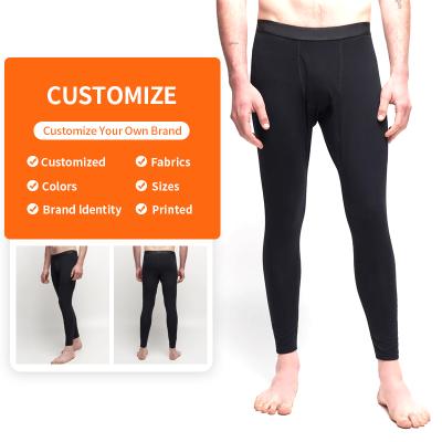 China Enerup Merino QUICK DRY Wool Outdoor Men's Thermal Ski Base Layer Long Johns Silk Underwear for sale