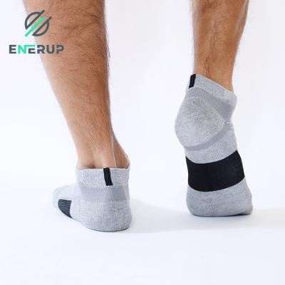 China Enerup QUICK DRY Custom Made Goods Copper Cuff Copper Ion Terry Socks Breathable Comfortable Anti-slip Women and Men OEM/ODM for sale