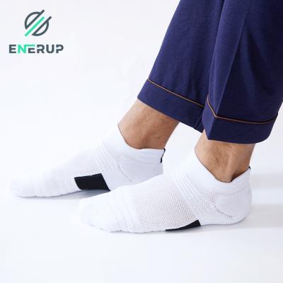 China Enerup OEM/ODM QUICK DRY Factory Copper Ion Terry Socks Breathable Sports Antibacterial Women and Men for sale