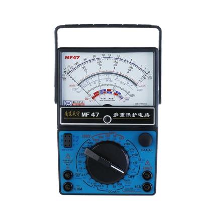 China DC Voltmeter Ammeter Ohmmeter Analog Indicator MF47 Multimeter Measurement By MF47 Multimeter Capacitance for sale