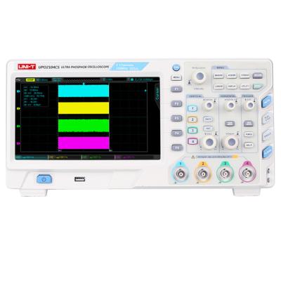 China OEM/ODM Profesional Youlede Unit UPO2104CS Digital Memory 4 Channel Oscilloscope 100MHZ UPO2104CS for sale