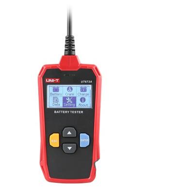 China Newest Capacity Analyzer UT673A Charger Tester 12V 24V DC Car Battery UNIT Cranking System Test Load Tester for sale