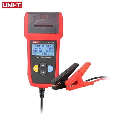 China Industrial Newest Unit Car Battery Tester 12V 24V DC Charger Capacity Analyzer UT675A Cranking System Test 40-2000CCA for sale