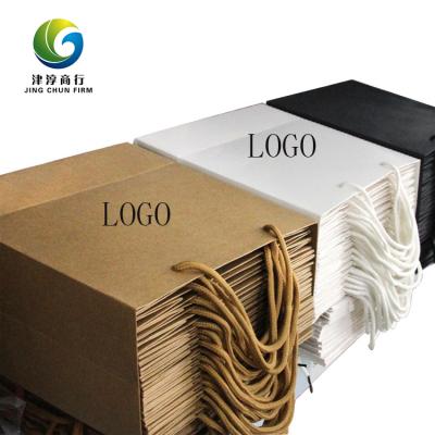 China China Recyclable Supplier Customized Factory Custom Paper Packaging Bags With Logo Paper Bag Logo for sale