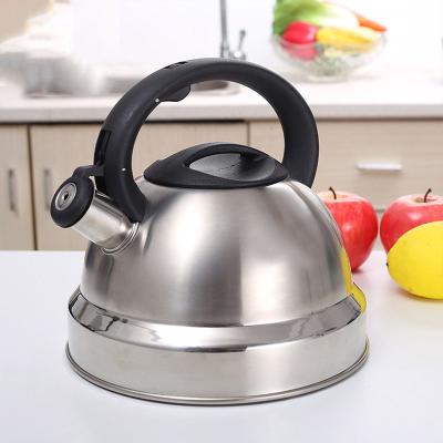 China Viable Top Selling Stovetop Tea Kettle Teapot 3 Liter Stainless Steel Hot Water Kettle Quickly Whistling To Boil Whistling Kettles for sale