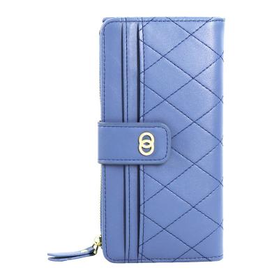 China 2022 New Style Ladies Multi-card Fashion Women Single Card Wallet Long Coin Waterproof Zipper Purse for sale