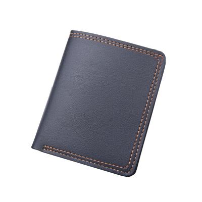 China Retro wholesale customization men's casual simple casual purse credit card thin wallet for sale