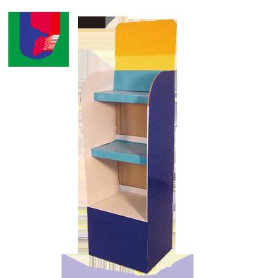 China Recyclable Material Promotion Cardboard Display POP Stationery Rack Cardboard Gift Display Stand for sale