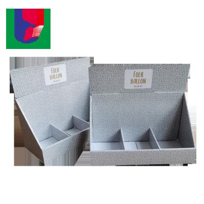 China Recyclable Material Manufacturers Customize Lovely Toy Desktop Corrugated Cardboard Display Display Box for sale