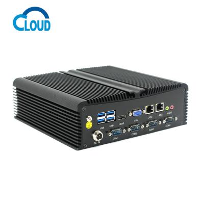 China ITX Al-alloy Case i7-3537U Low Power Linux Fanless PC Industrial Double Mini Case Display for sale