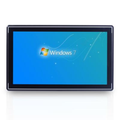 China 16:9 Full HD Flat Panel 5mm Atm Industrial Touch Monitor 15.6inch Aluminum Open Bank Frame for sale