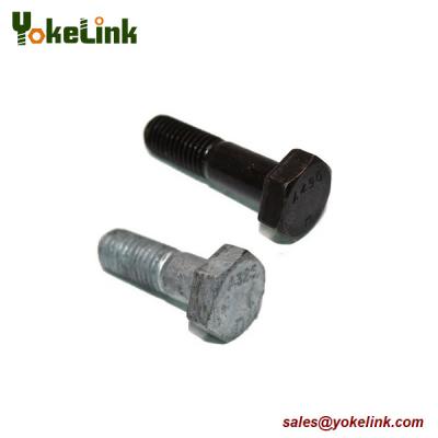 China ASTM A490 Type 1 Heavy Hex Structural Bolts For Steel Structural Fastener for sale