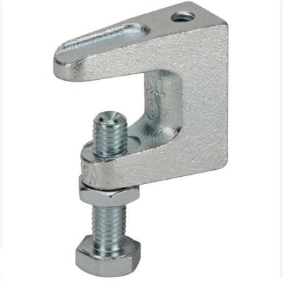 China Strut Fitting Beam Clamp M6 With Threaded Srew, Maximum Load 60kg,18mm for sale