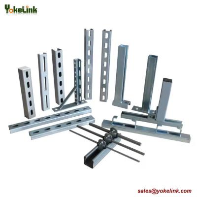 Китай Hot DIP Galvanized Strut Channel Support System Electrical & Mechanical Products продается