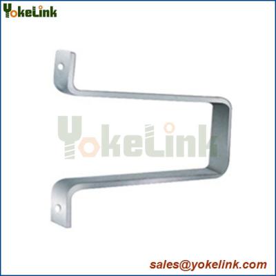 China High quality Galvanized Steel Side Post Insulator Bracket For pole line accessories for sale