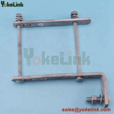 China Hot sale Hot Dip Galvanized per ASTM A153  Hot sale Arrester holder Fuse bracket Cutout bracket for sale