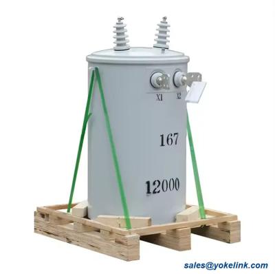 China 34.5kv to 480v 25KVA 50KVA CSP Single Phase Pole Mounted Distribution Transformer For Industrial electricity for sale