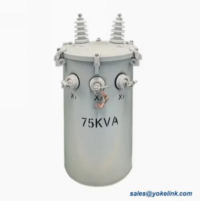 China 50 Kva 100kva 167 Kva  Single Phase Oil-Immersed Power Transformer For Industrial Electricity for sale