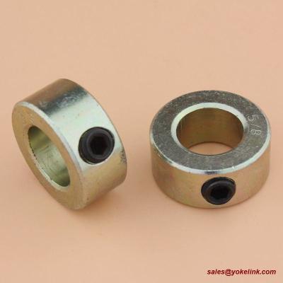 China Carbon steel 50 mm set screw Shaft Collars with Zinc Plating for sale