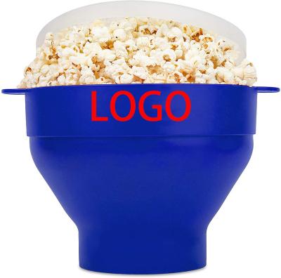 China Folding Popcorn Maker Overheat Protection Silicone Bpa Free Popcorn Popcorn Popper for sale