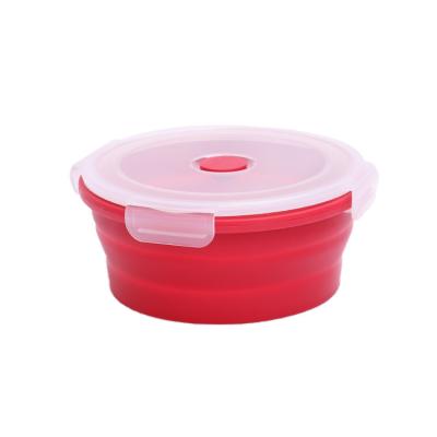 China Heatable Collapsible Silicone Bowl Household Goods Silicone Bowl Silicone Bowl For Microwave for sale