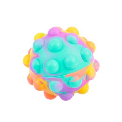 China Toy Adult Baby Kids Sensory 3d Squeeze Toy Funny Educational Interactive Stress Balls Bubble Play Stress Balls Stir Toys for sale