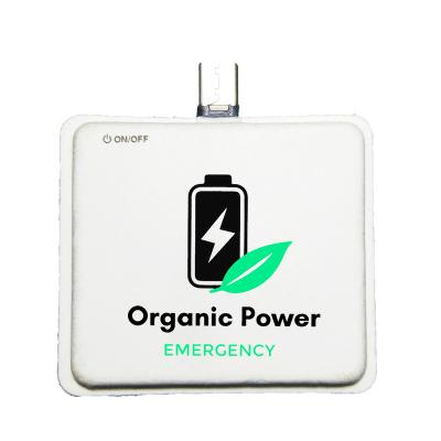 China Support Hot Sale Fast Charge Portable Shenzhen Power Source Supply One Time Degradable Charger Power Bank for sale