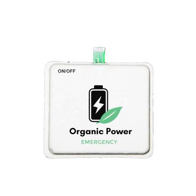 China One Paper Charger Emergency Time Power Bank 2021 New Arrivals Mini Disposable Biodegradable Capsule Bank Charge for sale