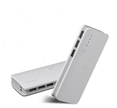 China Wholesale High Quality High Capacity 3u Port USB Universal Portable Power Bank For Tablet PC 10000mah for sale